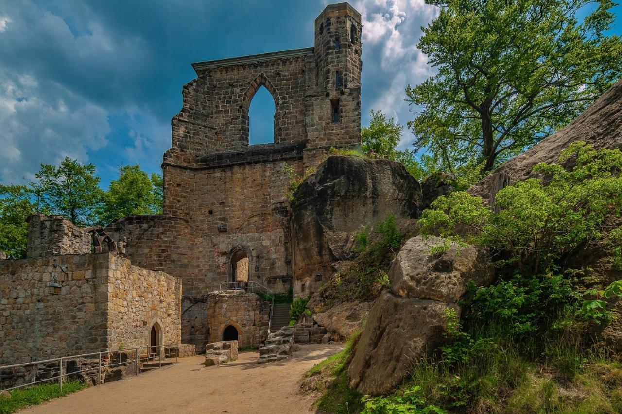 Appartamento Wohlfuehlzeit Im Zittauer Gebirge Esterno foto