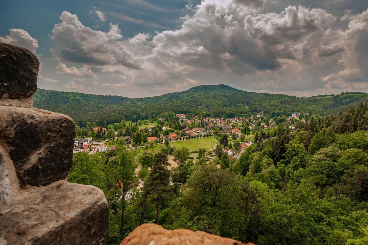 Appartamento Wohlfuehlzeit Im Zittauer Gebirge Esterno foto