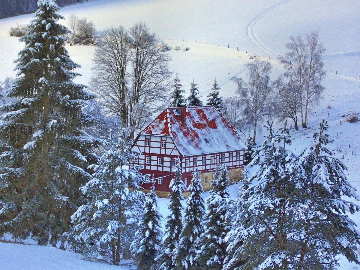 Appartamento Wohlfuehlzeit Im Zittauer Gebirge Esterno foto