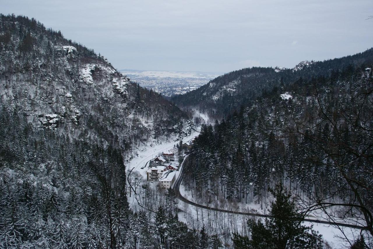 Appartamento Wohlfuehlzeit Im Zittauer Gebirge Esterno foto