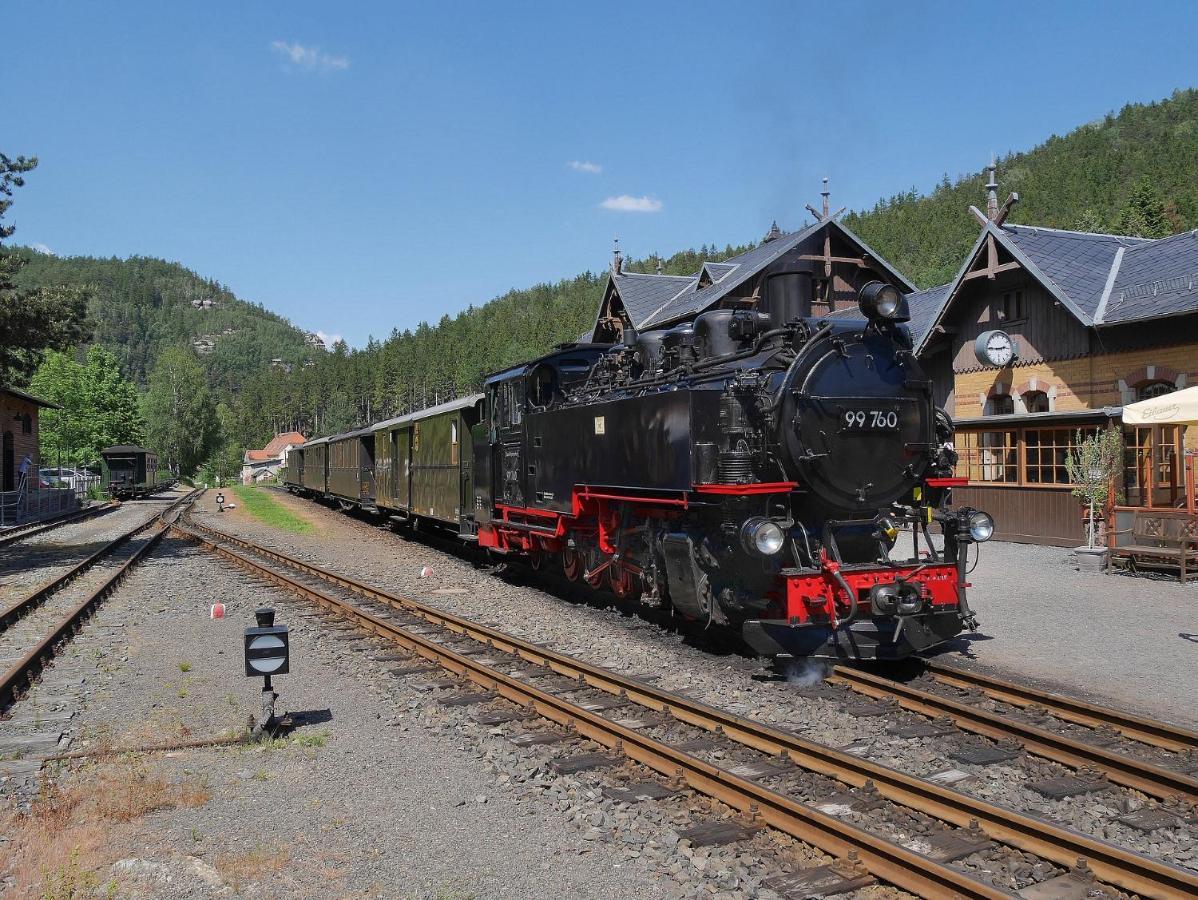 Appartamento Wohlfuehlzeit Im Zittauer Gebirge Esterno foto